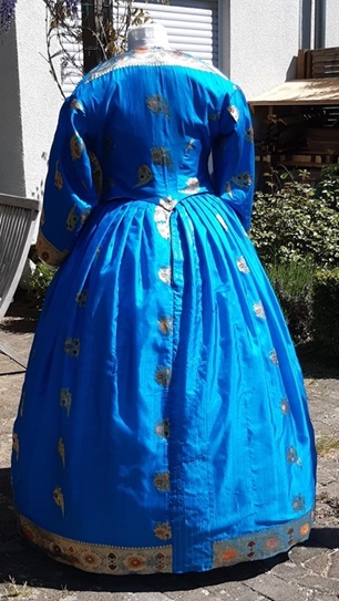 Krinolinenkleid crinolin gown 19. Jahrhundert Kostümverleih 19th century fashion
