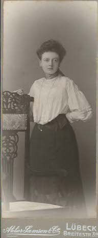historische Mode Fotos 1900er Jahre Spitzenbluse